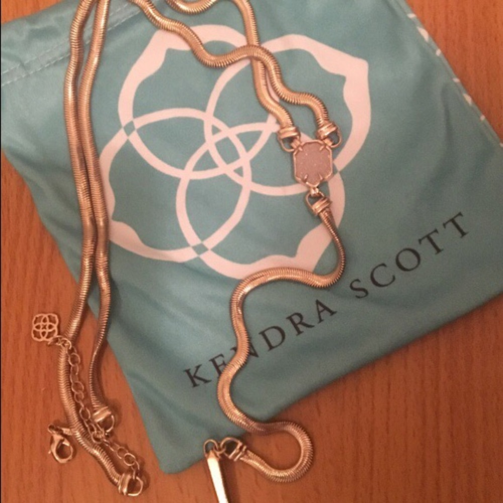 Kendra Scott Starla necklace ROSE GOLD